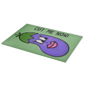 berenjena, schneiden Sie mich jetzt Schneidebrett (Ecke)