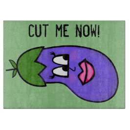 berenjena, schneiden Sie mich jetzt Schneidebrett