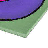 berenjena, schneiden Sie mich jetzt Schneidebrett (Ecke)