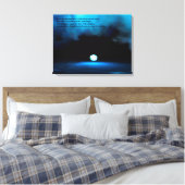 Bereshit - Am Anfang Leinwanddruck (Insitu (Schlafzimmer))