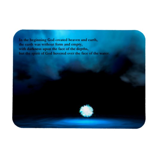 Bereshit - Am Anfang Magnet (Horizontal)