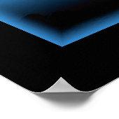 Bereshit Genesis 1 Hebräische Kunst Poster (Ecke)