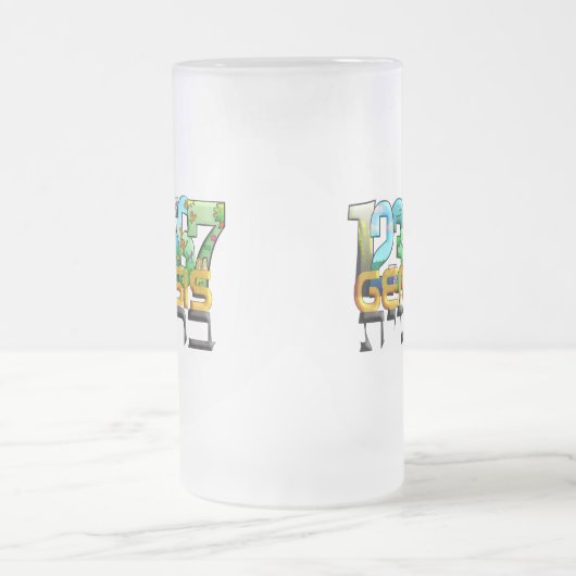 Bereshit Mattglas Bierglas (Mittel)