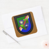 Beret Flash(Post 6/01) DUI HQ Ranger Stickers (Umschlag)