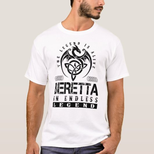 BERETTA Legend is Alive T-Shirt (Vorderseite)