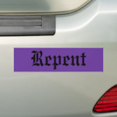 Bereut Autoaufkleber (Auf Auto)