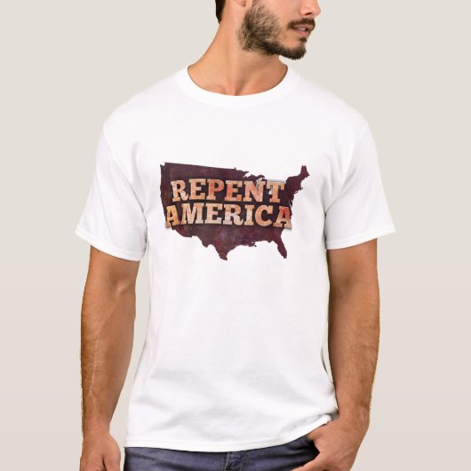Bereutes Amerika T-Shirt (Vorderseite)