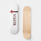 Bereutes Skateboard II (Vorderseite)
