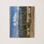 BERG 310D SHASTA ÜBER einem FELD Des SCHNEES Puzzle (Vertikal)