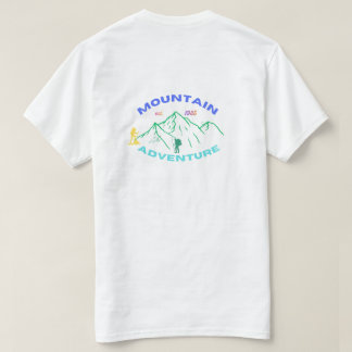 Berg-Abenteuer-T-Shirt T-Shirt