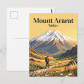 Berg Ararat Türkei Postkarte (Vorne/Hinten)