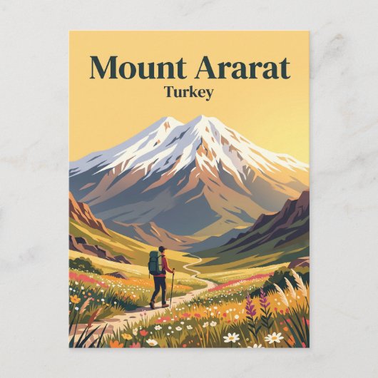 Berg Ararat Türkei Postkarte (Vorderseite)