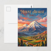 Berg Ararat Türkei Postkarte (Vorne/Hinten)