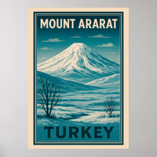 Berg Ararat Türkei V04 Poster
