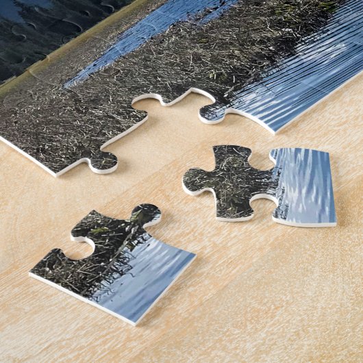 Berg Bachelor am Hosmer Lake, OR Puzzle (Seite)