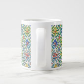 Berg Batik Lanscape Jumbo-Tasse (Rückseite)