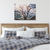 BERG BAUM LEINWANDDRUCK (Insitu (Schlafzimmer))