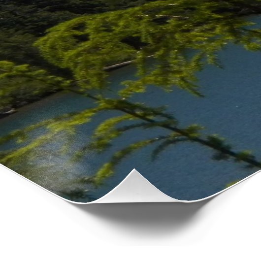 Berg Berg Landschaft Poster (Ecke)