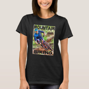 Berg Biken Im Fünfspänner über den Gotthard T-Shirt