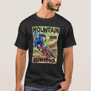 Berg Biken Im Fünfspänner über den Gotthard T-Shirt