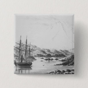 Berg Burney von den Otter-Inseln Button