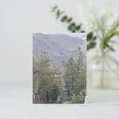 Berg-Canyon-Aussichtspunkt Postkarte (Stehend Vorderseite)
