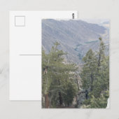 Berg-Canyon-Aussichtspunkt Postkarte (Vorne/Hinten)