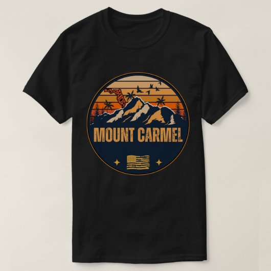 Berg Carmel, Florida T-Shirt (Design vorne)