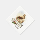 Berg Carmel Religiöser katholischer Jesus Scapular Serviette (Ecke)