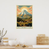 Berg Chimborazo Ecuador V01 Poster (Küche)