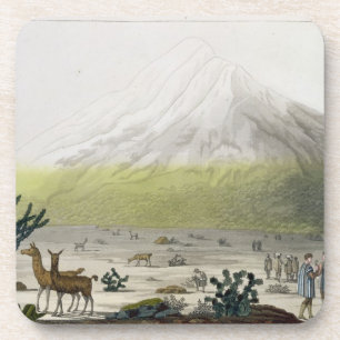 Berg Chimborazo, Ecuador, von 'Le Costume Ancien Getränkeuntersetzer