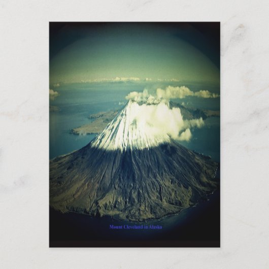 Berg Cleveland, Alaska Postkarte (Vorderseite)