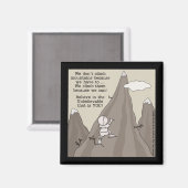 Berg Climber Magnet (Vorderseite/Rückseite)