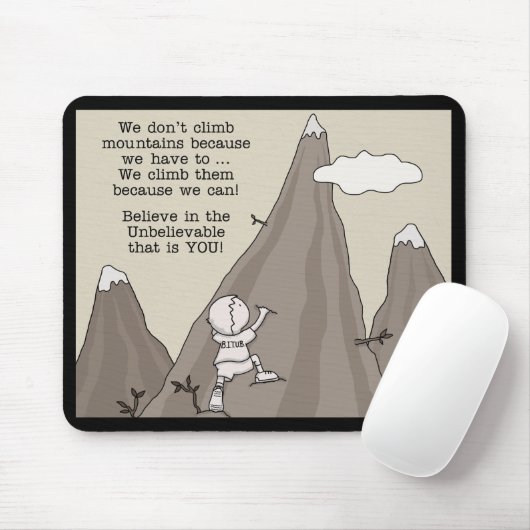 Berg Climber Mousepad (Mit Mouse)