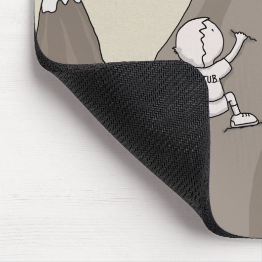 Berg Climber Mousepad (Ecke)