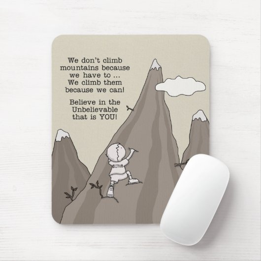 Berg Climber Mousepad (Mit Mouse)