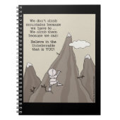 Berg Climber Notizblock (Vorderseite)