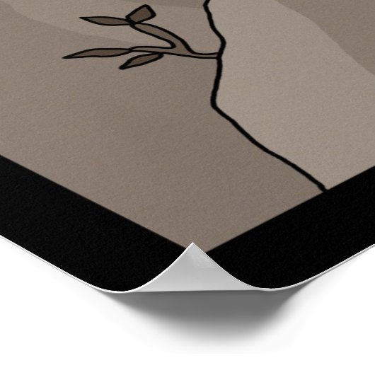 Berg Climber Poster (Ecke)