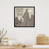 Berg Climber Poster (Küche)