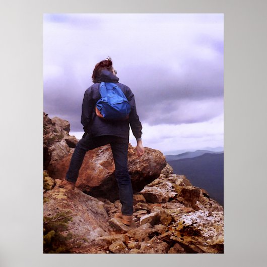 Berg Climber Poster (Vorne)