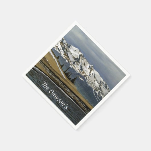 Berg Colorado Landschaft Serviette (Ecke)