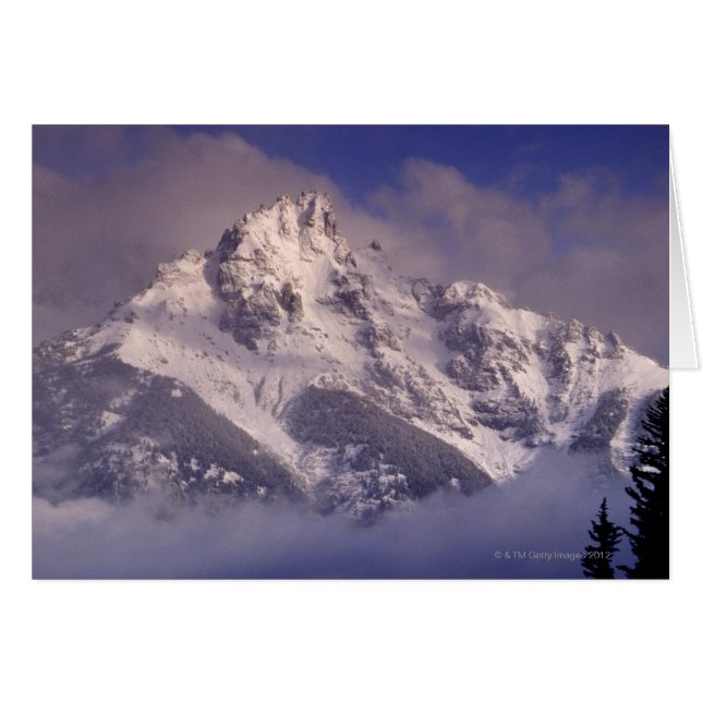 Berg Denali, Alaska (Vorderseite (Horizontal))