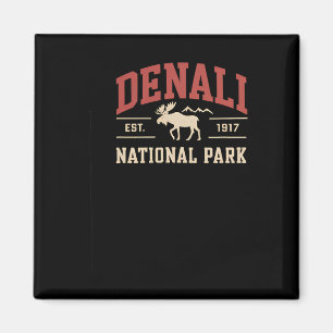 Berg Denali Alaska Bergsteiger Klettern National Magnet