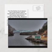 Berg der Fischer Postkarte (Vorne/Hinten)