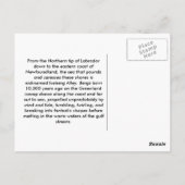 Berg der Fischer Postkarte (Rückseite)