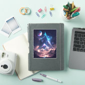 Berg der Kristalllandschaft Aufkleber (iPad Hülle)