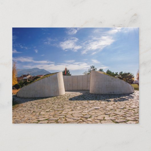 Berg der Unbesiegten, Prilep, Mazedonien Postkarte (Vorderseite)