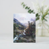 Berg des Heiligen Kreuzes von Thomas Moran Postkarte (Stehend Vorderseite)