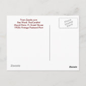 Berg Dora, FL - Gast-Haus Postkarte (Rückseite)