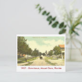 Berg Dora, FL - im Stadtzentrum gelegen - 1907 Postkarte (Stehend Vorderseite)